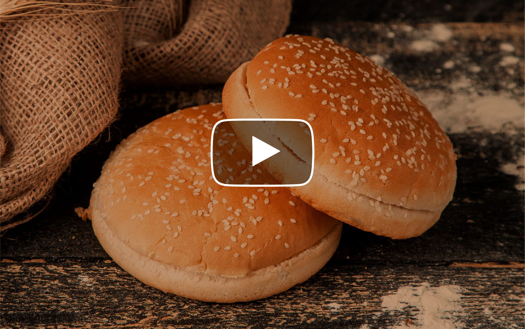 Pan de hamburguesas y hotdog